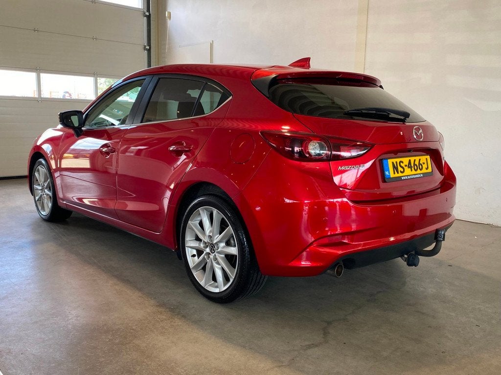 Mazda 3 2.0 SkyActiv-G 120 GT-M NL-auto, Auto's, Mazda, Voorwielaandrijving, 1998 cc, Automatische klimaatregeling, Gebruikt