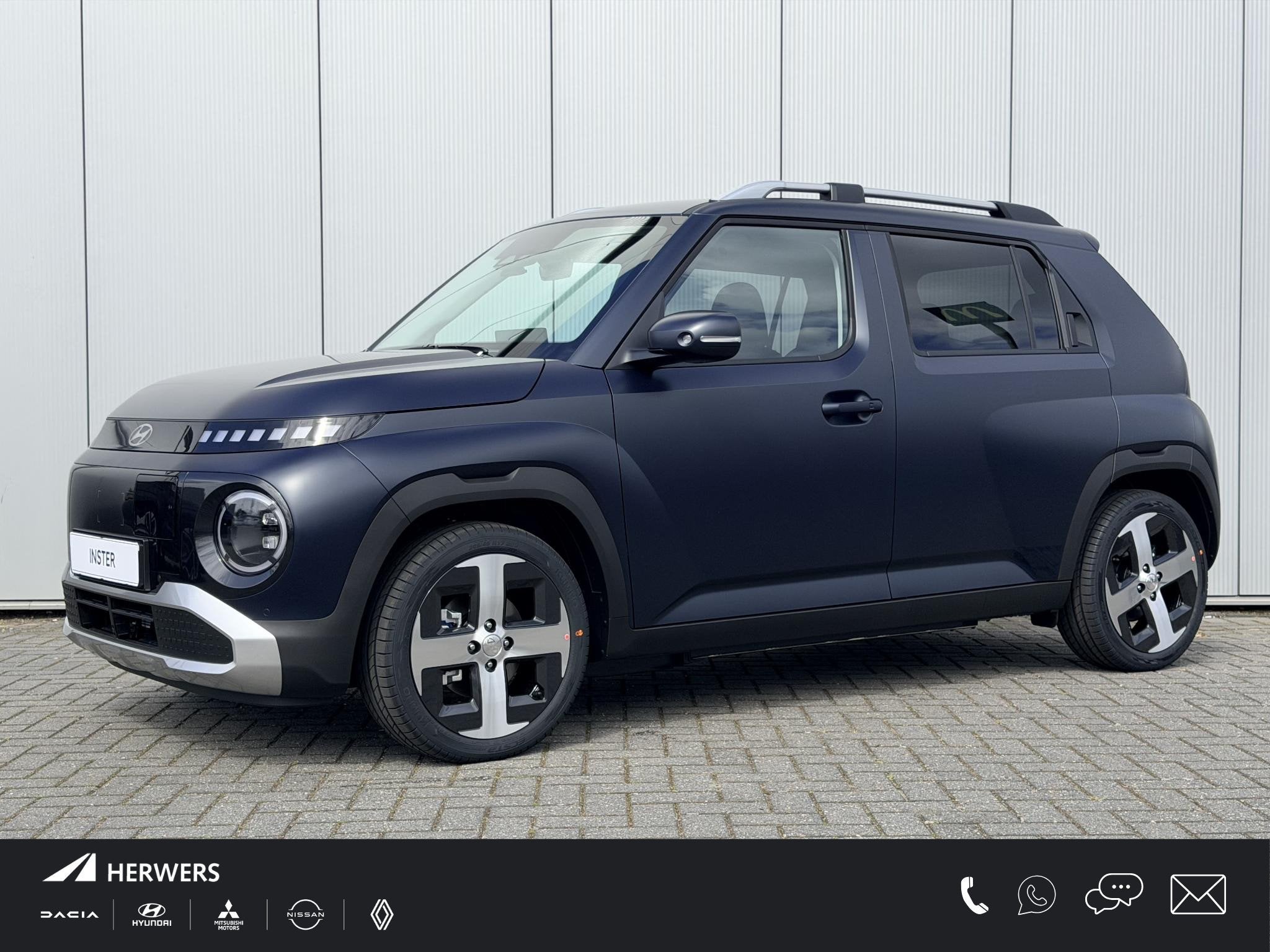 Hyundai INSTER Evolve 49 kWh LED Verlichting / 17 Inch / Dyn, 1328 kg, Stof, 116 pk, Origineel Nederlands