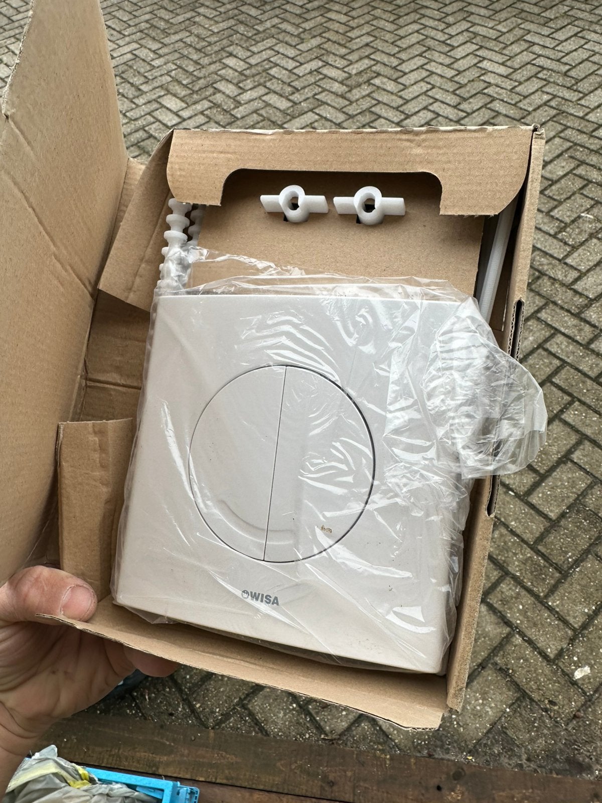 Wisa doorspoel knop, Wisa, Nieuw, Toilet, Ophalen of Verzenden