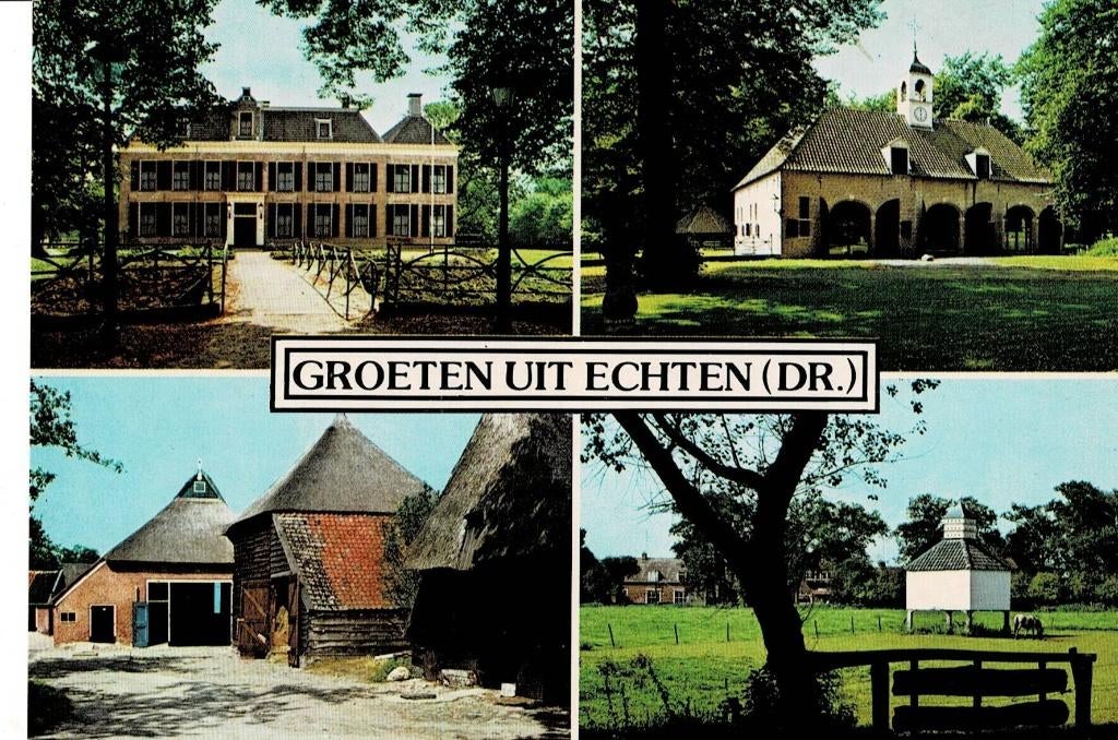 Echten, Ophalen of Verzenden, Ongelopen, Drenthe