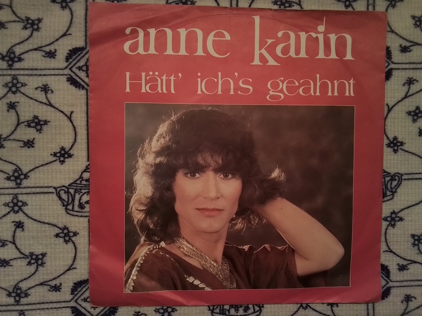 Anne karin            Hätt ich's geahnt, Cd's en Dvd's, Ophalen of Verzenden, Zo goed als nieuw, 7 inch, Pop