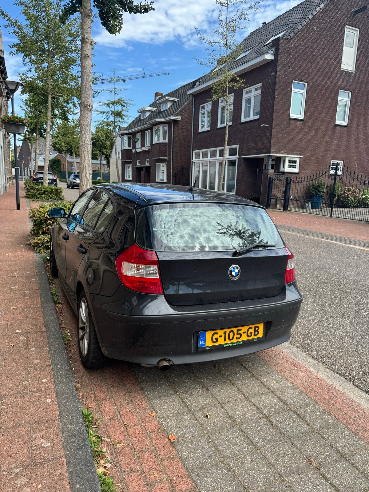 BMW 1-Serie 1.6 116I 2006 Zwart, Auto's, 1596 cc, Achterwielaandrijving, 4 cilinders, 635 kg