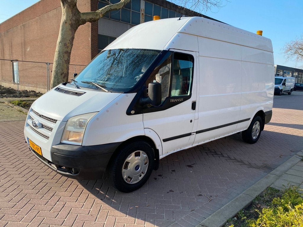 Ford Transit 350L 2.2 TDCI / Airco / 92KW=125PK / ACHTERWIEL, 13 km/l, Euro 5, Gebruikt, Zwart