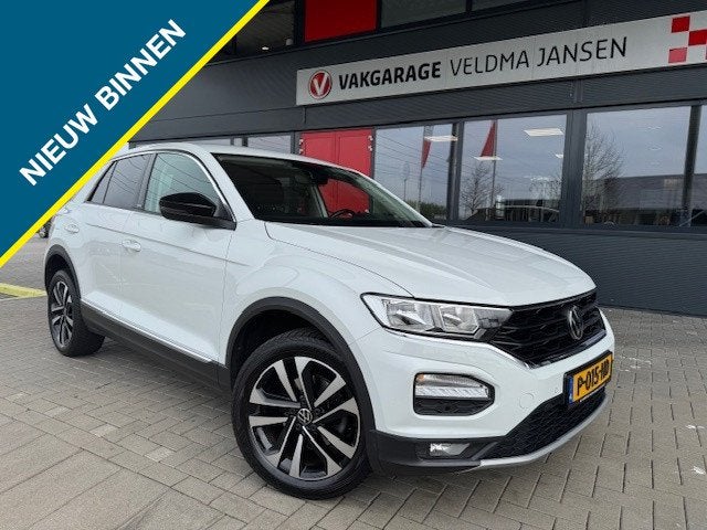 Volkswagen T-Roc 1.0 TSI 110 PK STYLE BUSINESS (bj 2021), Voorwielaandrijving, Stof, Gebruikt, Euro 6