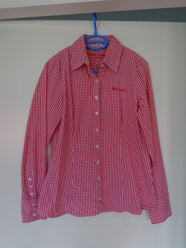 Bien Bleu blouse mt L, Ophalen of Verzenden, Zo goed als nieuw, Maat 42/44 (L), Roze