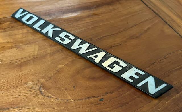 Volkswagen oldtimer  logo  embleem, Ophalen of Verzenden, Gebruikt, Auto's