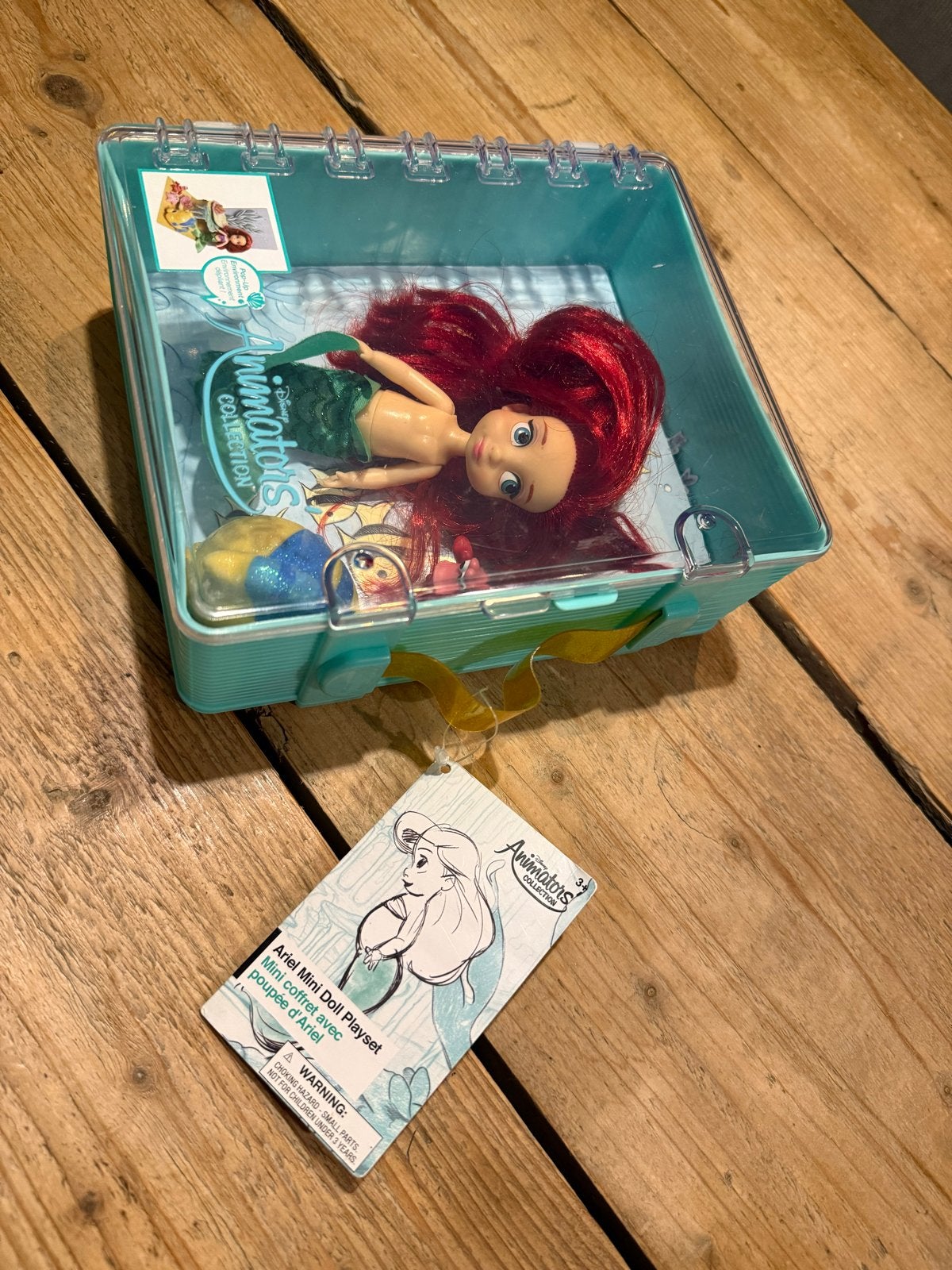 Disney - Ariel Mini Doll Playset, Ophalen of Verzenden, Zo goed als nieuw, Overige typen