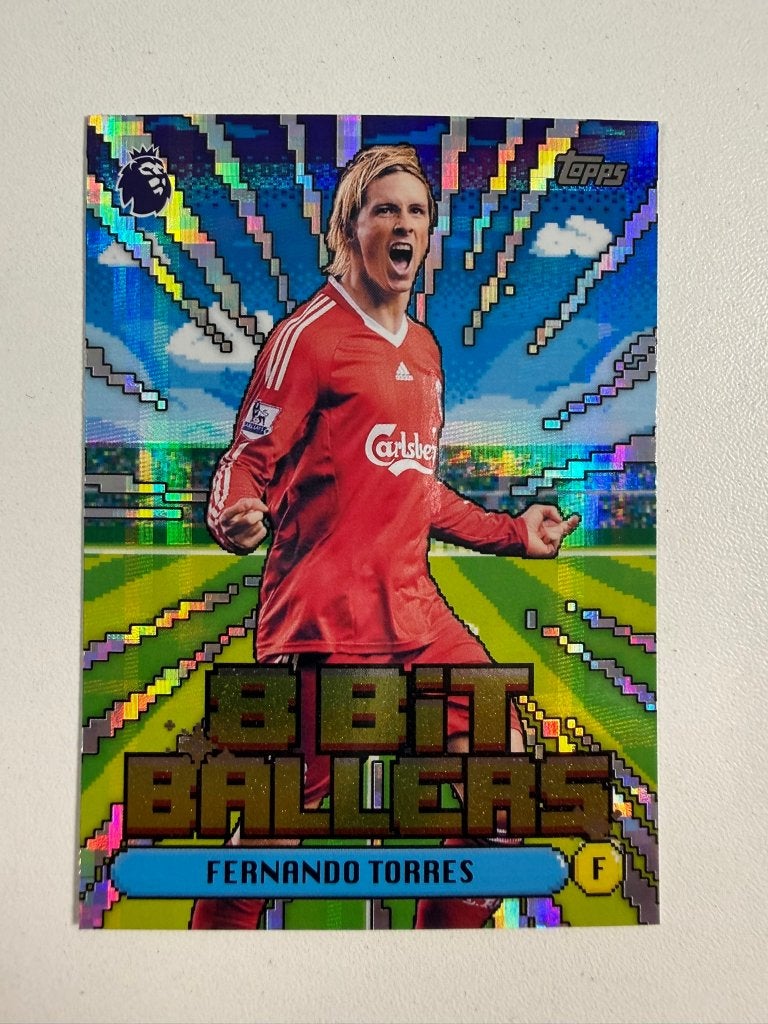 Fernando Torres 8 Bit Ballers Topps Premier League 2026-27, Ophalen of Verzenden, Nieuw, Buitenlandse clubs, Poster, Plaatje of Sticker
