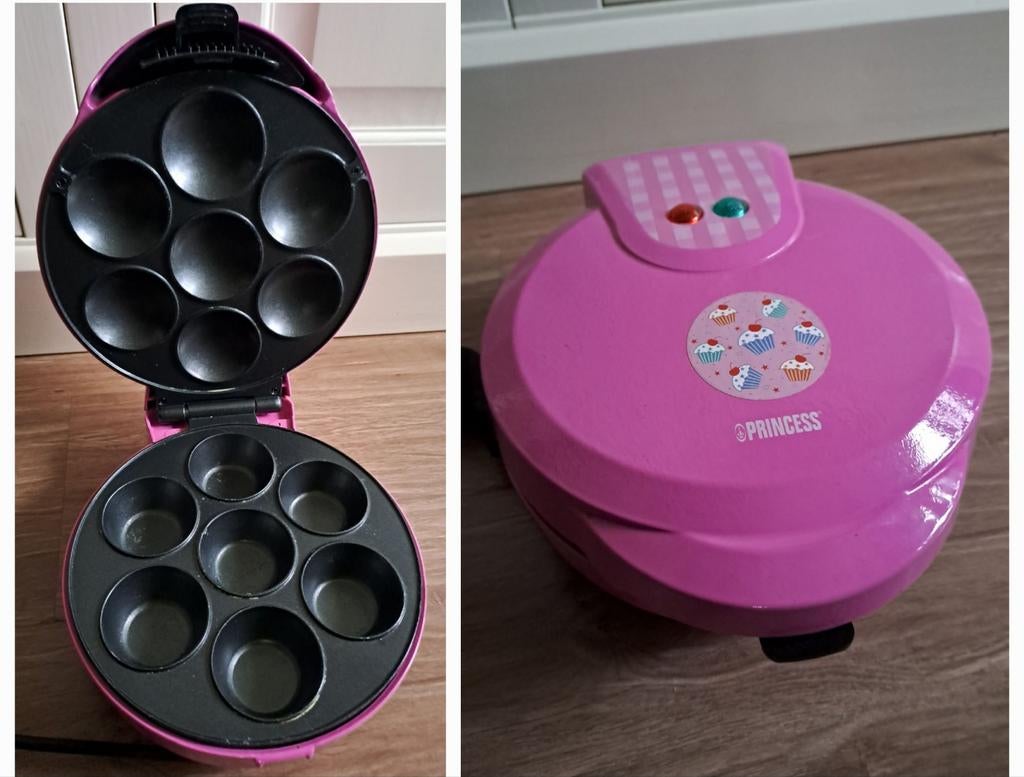 Roze Princess Cupcake Maker, Hobby en Vrije tijd, Taarten en Cupcakes maken, Ophalen of Verzenden, Gebruikt, Cupcakes, Overige typen