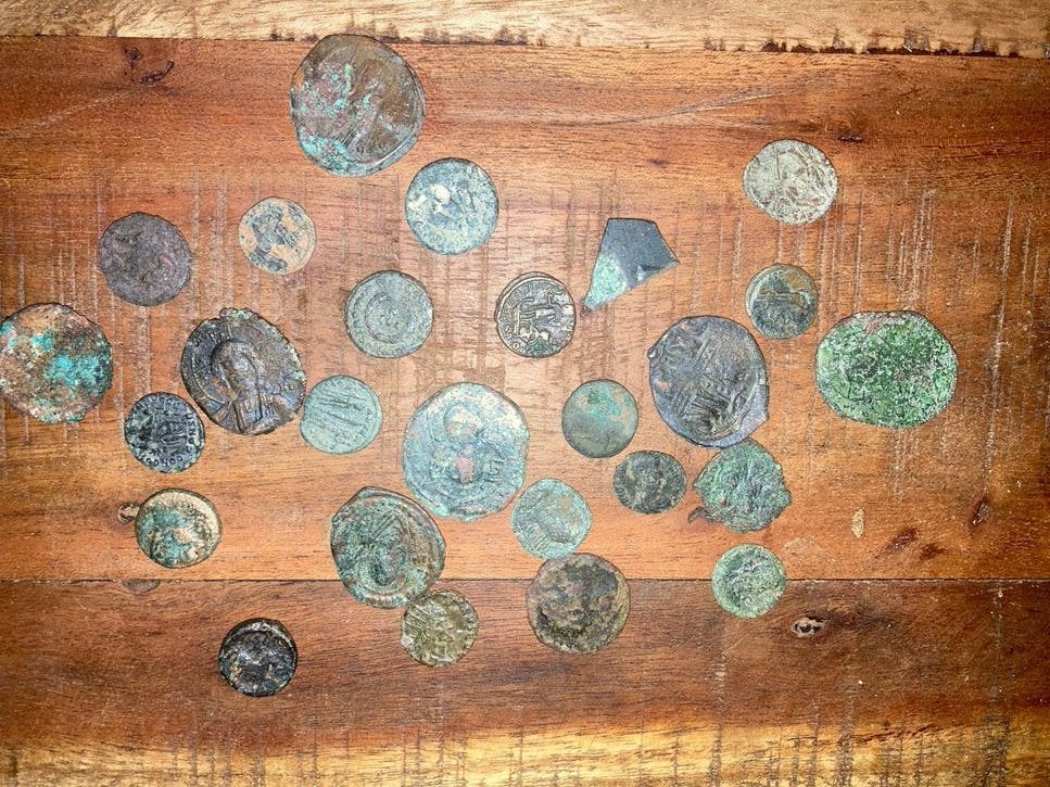 Lotje munten Byzantijns-Grieks-Romeins HV2 kan er ook bij, Ophalen