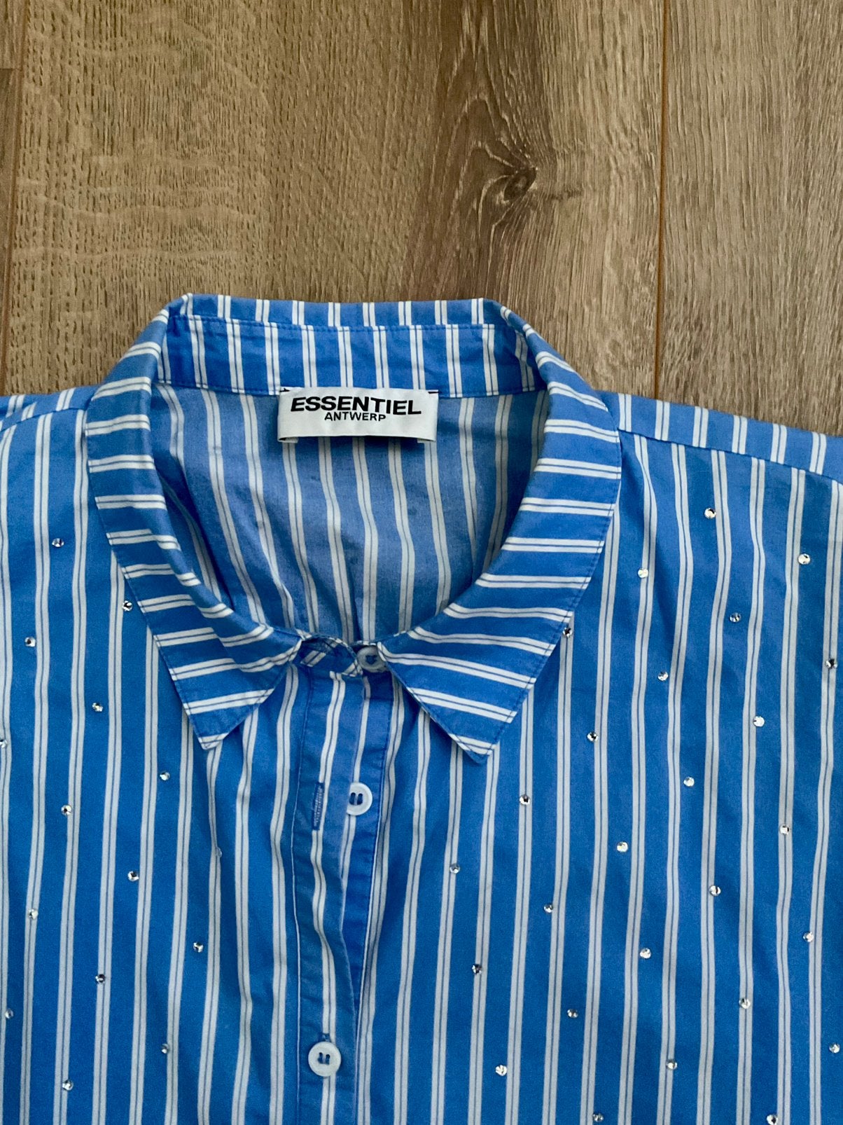 Blouse Essentiel Antwerp maat M, Ophalen of Verzenden, Zo goed als nieuw, Maat 38/40 (M), Blauw