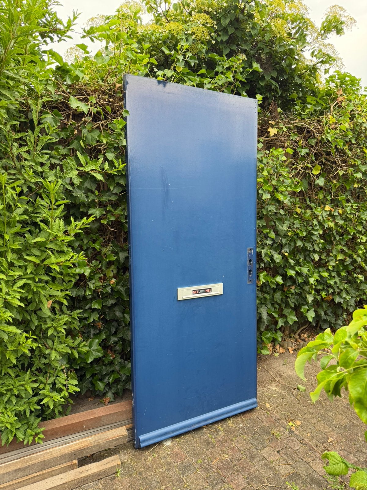 Buitendeur 2134 x 928 x 38, Doe-het-zelf en Verbouw, Ophalen, Buitendeur, 200 tot 215 cm