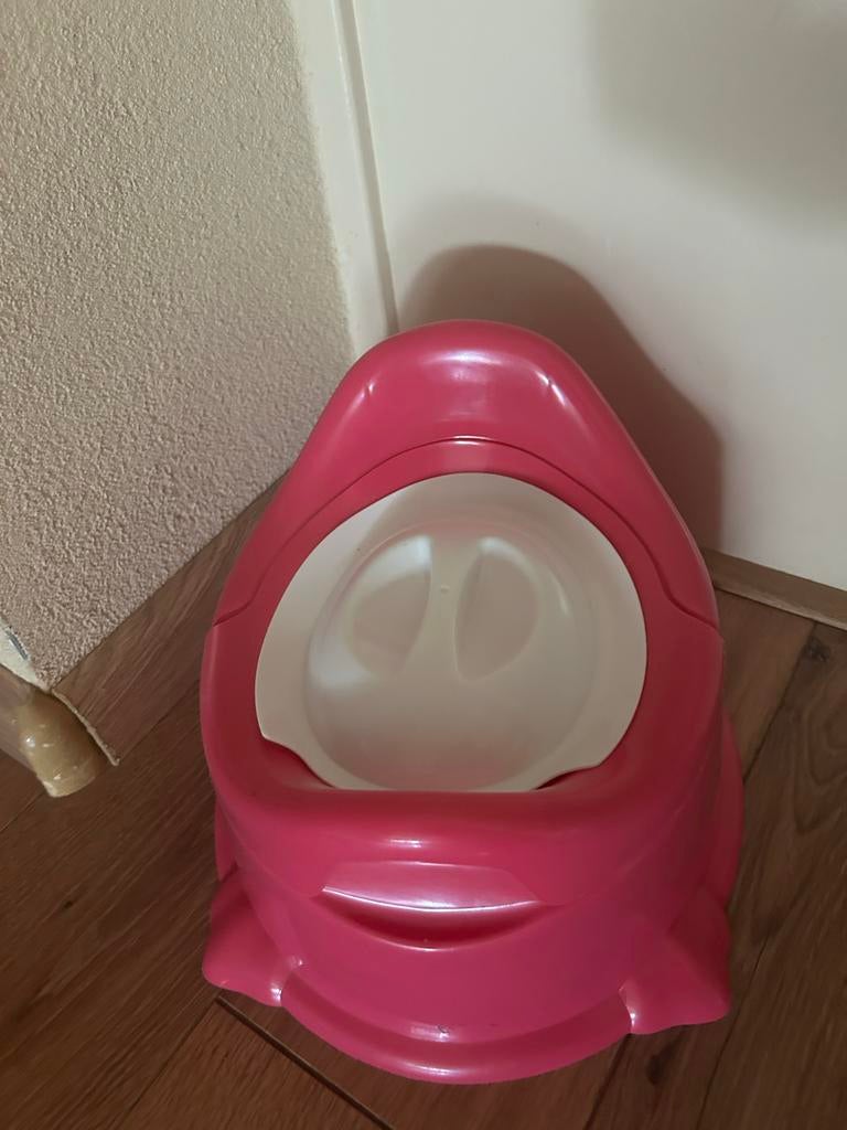 Roze wc potje, Ophalen of Verzenden, Gebruikt