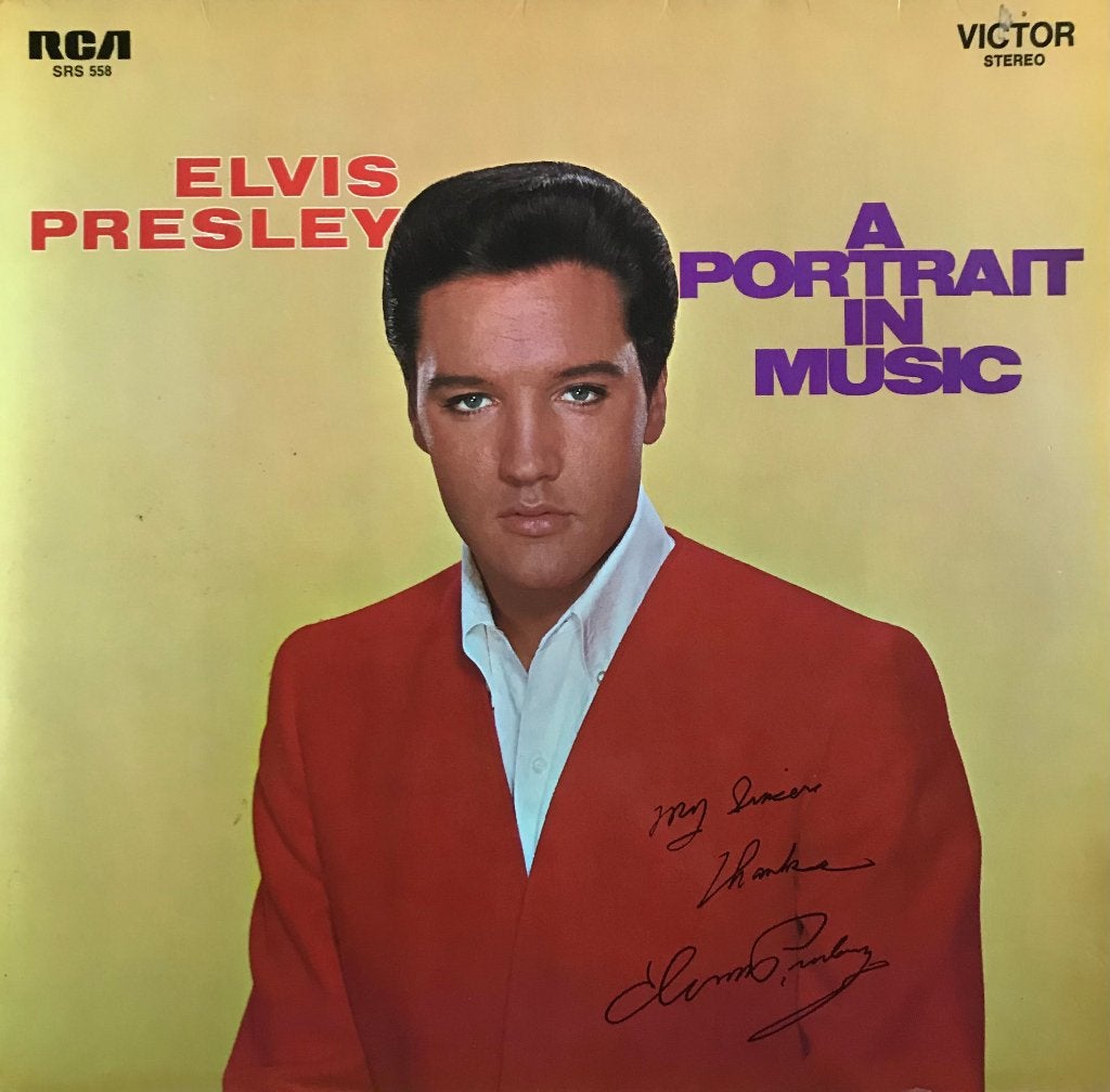 Elvis Presley - A Portrait In Music lp, Ophalen of Verzenden, Zo goed als nieuw, 12 inch
