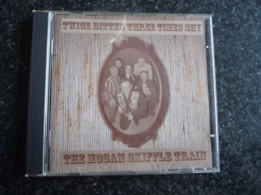THE MOSAM SKIFFLE TRAIN - twice bitten three times shy, Ophalen of Verzenden, Gebruikt