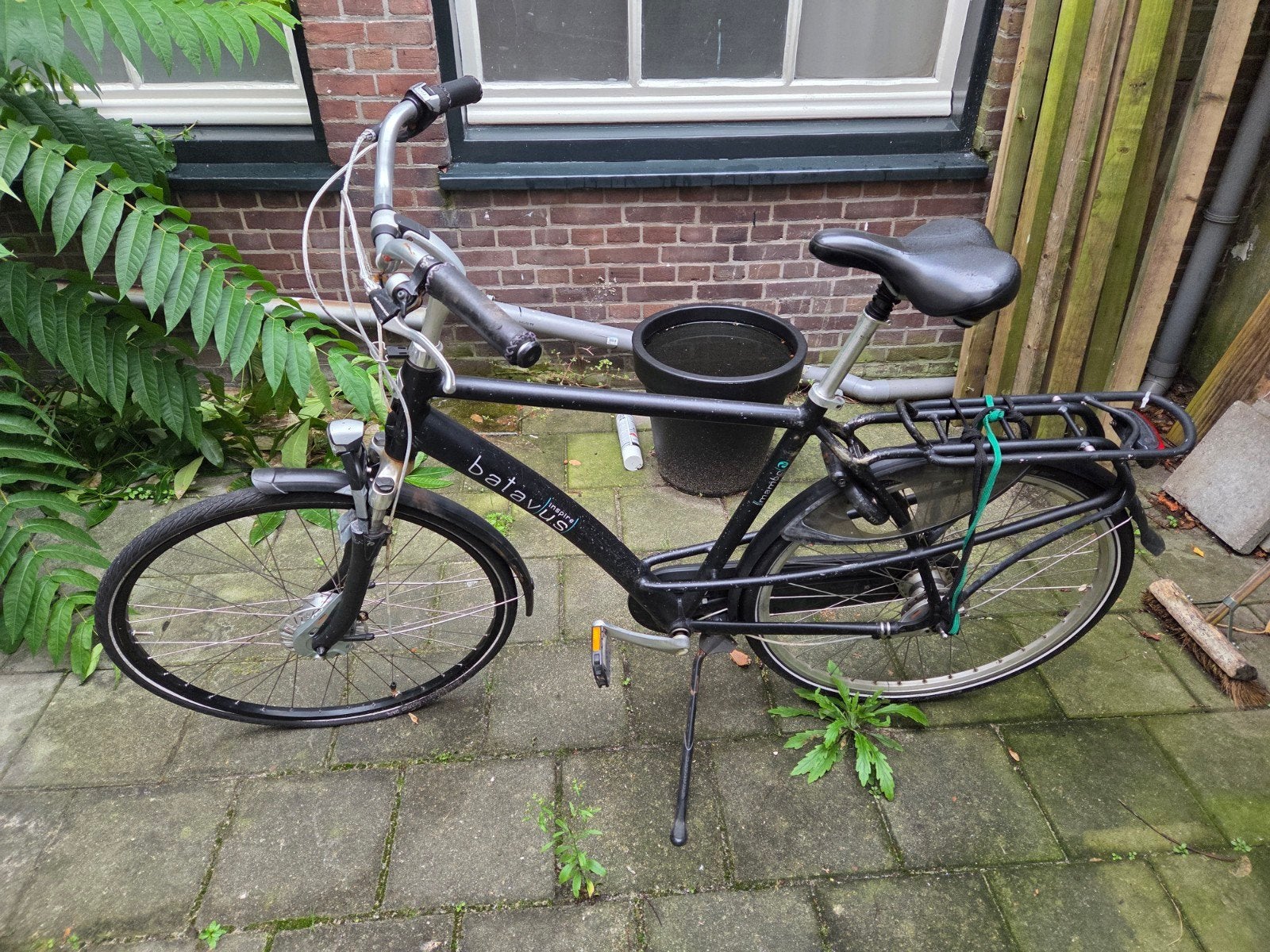Batavus Damesfiets - Zwart, Gebruikt, Fietsen en Brommers, Ophalen, Gebruikt, Versnellingen, Batavus
