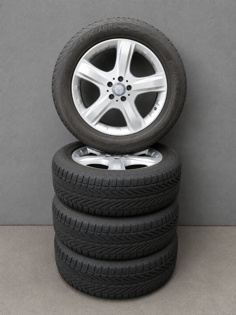 19 inch originele Mercedes ML velgen W163 W164 Vredestein, Auto-onderdelen, Banden en Velgen, 19 inch, Gebruikt, 255 mm, Velg(en)