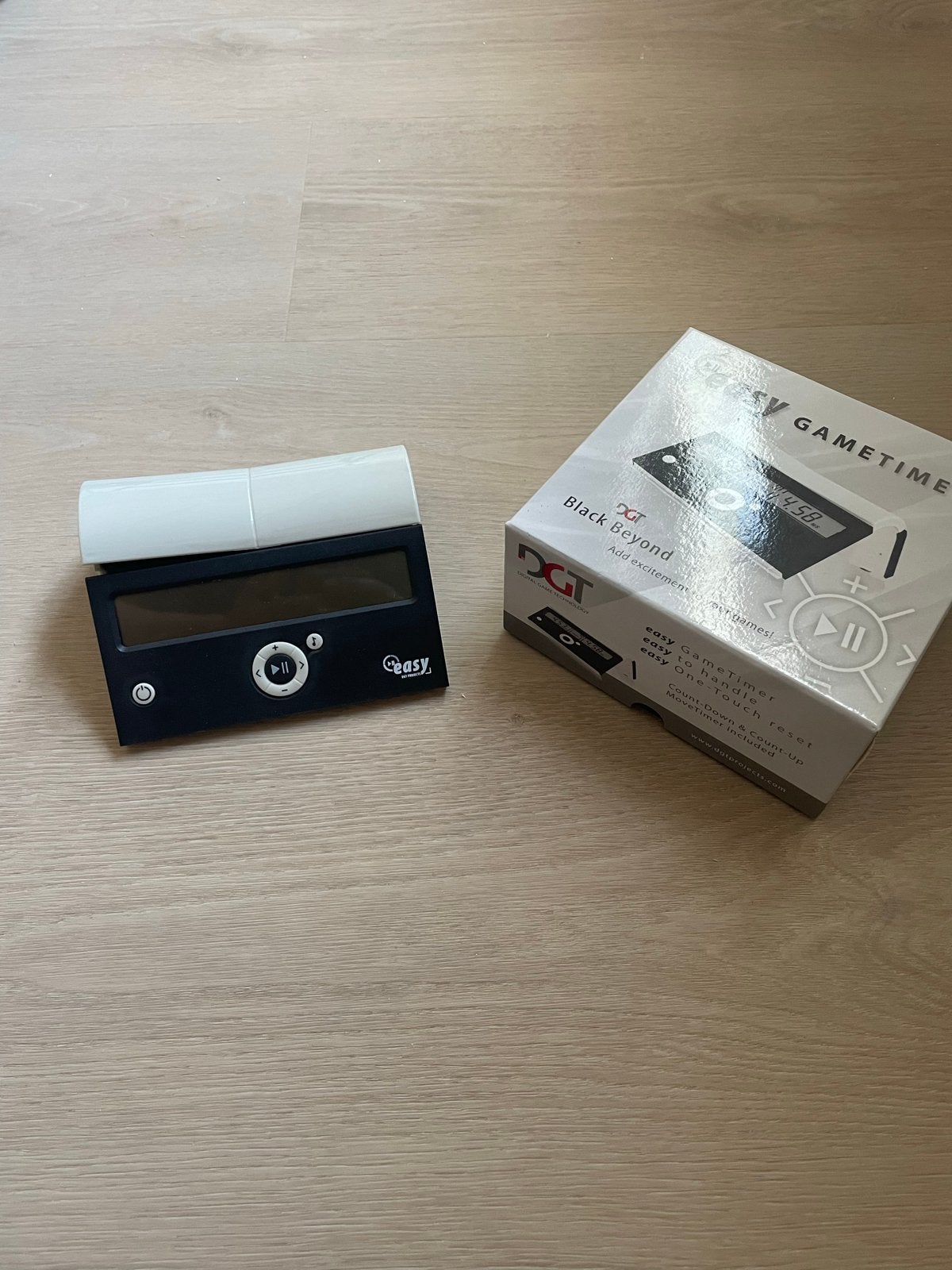 DGT Gametimer Easy schaakklok, Een of twee spelers, Ophalen of Verzenden, Zo goed als nieuw