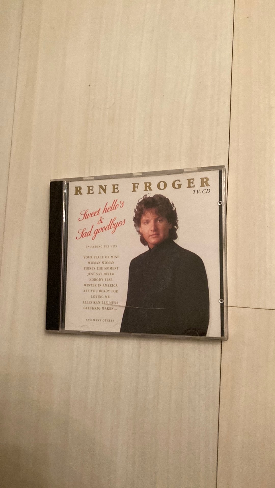 Rene Froger - sweet hello’s & sad goodbeys, Ophalen of Verzenden, Zo goed als nieuw