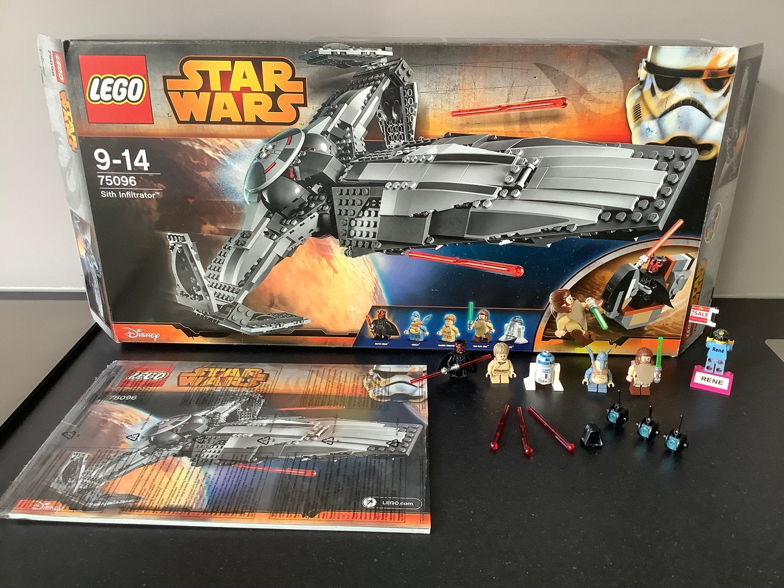 Lego Star Wars 75096 Sith Infiltrator, Star Wars, Lego, Ophalen of Verzenden, Zo goed als nieuw