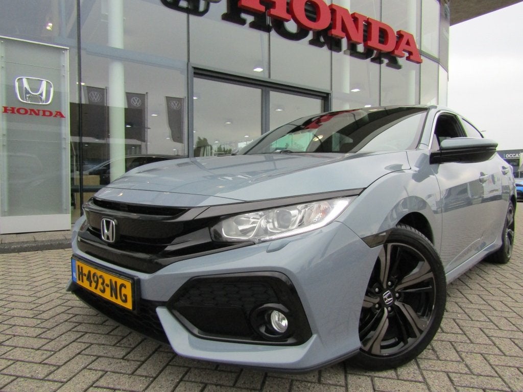 HONDA Civic 1.0 i-VTEC 129pk 5D Elegance, Auto's, Stof, Gebruikt, Euro 6, 4 cilinders