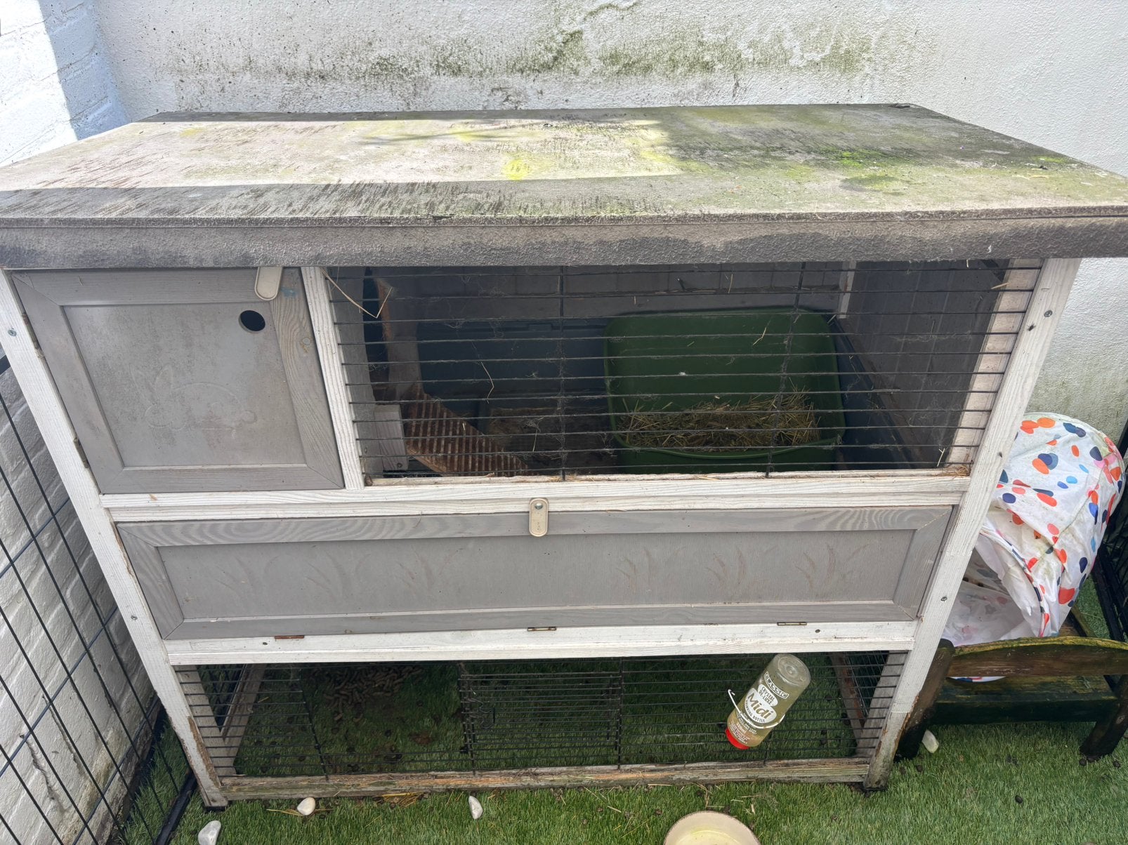 Konijnenhok, Dieren en Toebehoren, Ophalen, Gebruikt, 90 cm of meer, Hok