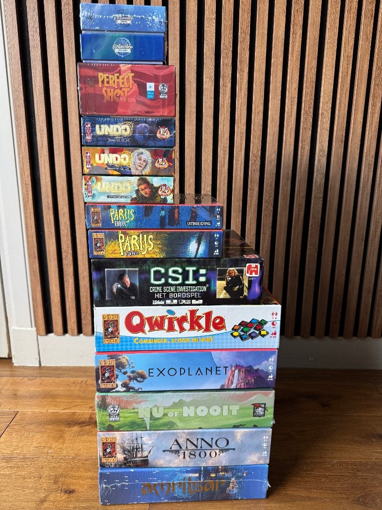 Bordspellen: Amritsar, Nu of Nooit, Monuments, Anno1800 etc., Een of twee spelers, Ophalen of Verzenden, Nieuw, Diverse uitgevers