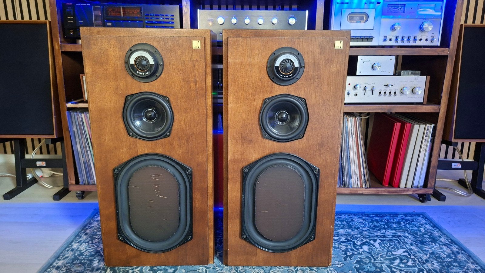 Vintage speakers - Krachtig geluid, prima staat, Audio, Tv en Foto, Gebruikt, 120 tot 150 watt, Overige typen, Basreflex