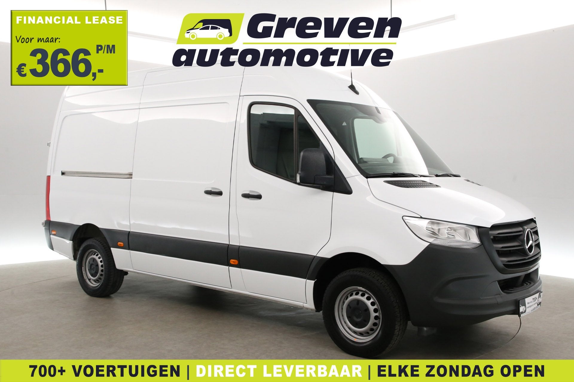 Mercedes-Benz Sprinter 317 CDI 170PK L2H2 RWD | Airco | Came, Auto's, Achterwielaandrijving, Gebruikt, Euro 6, 4 cilinders