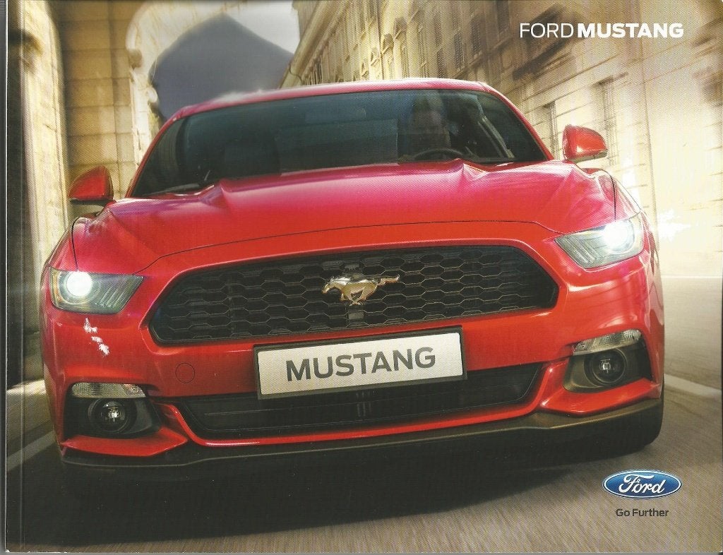 Ford Mustang convertible folder, Ophalen of Verzenden, Gelezen, Ford