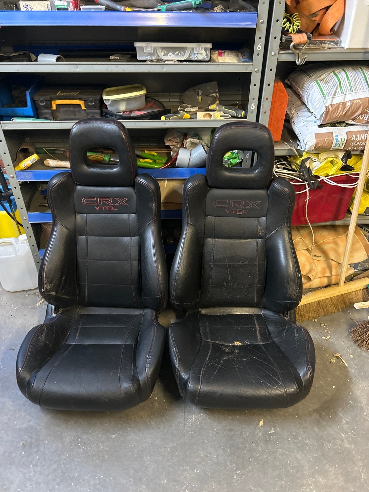 Honda CRX VTEC (EE8) Stoelen - Restauratieproject, Ophalen, Gebruikt, Honda