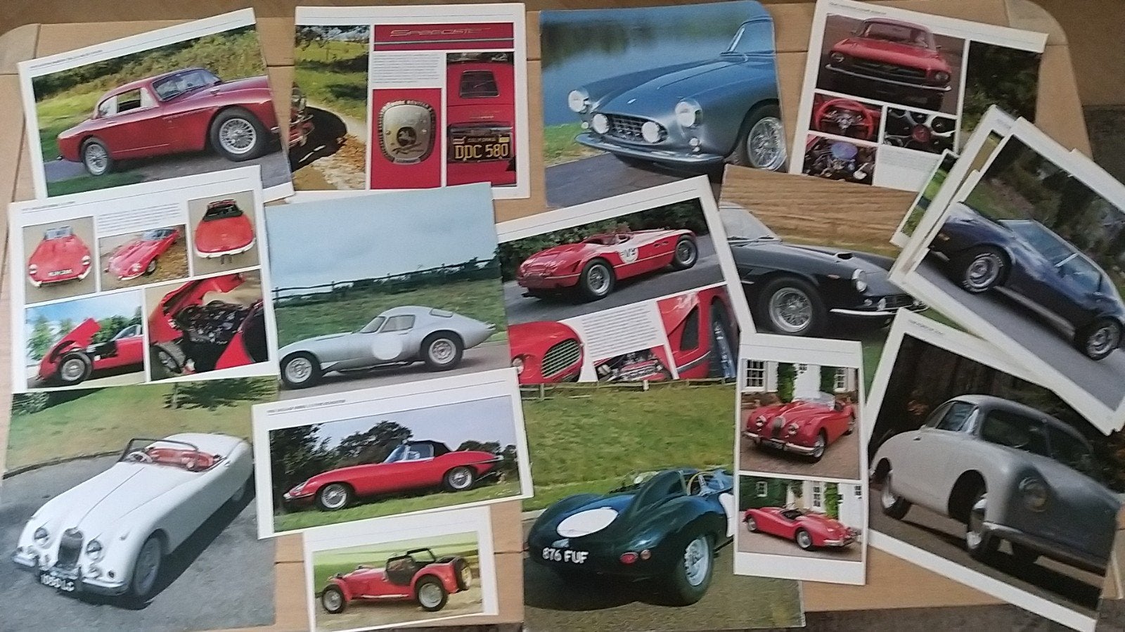 Foto's van klassieke auto's uit tijdschriften, Ophalen of Verzenden, Gelezen, Algemeen, Diverse