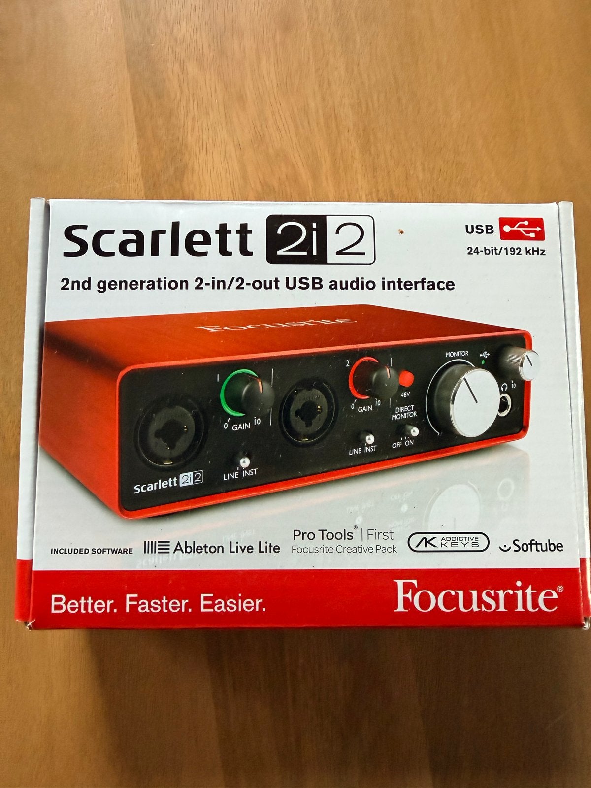Focusrite Scarlett 2i2 2nd Gen USB Audio Interface - Nieuw, Ophalen of Verzenden, Nieuw