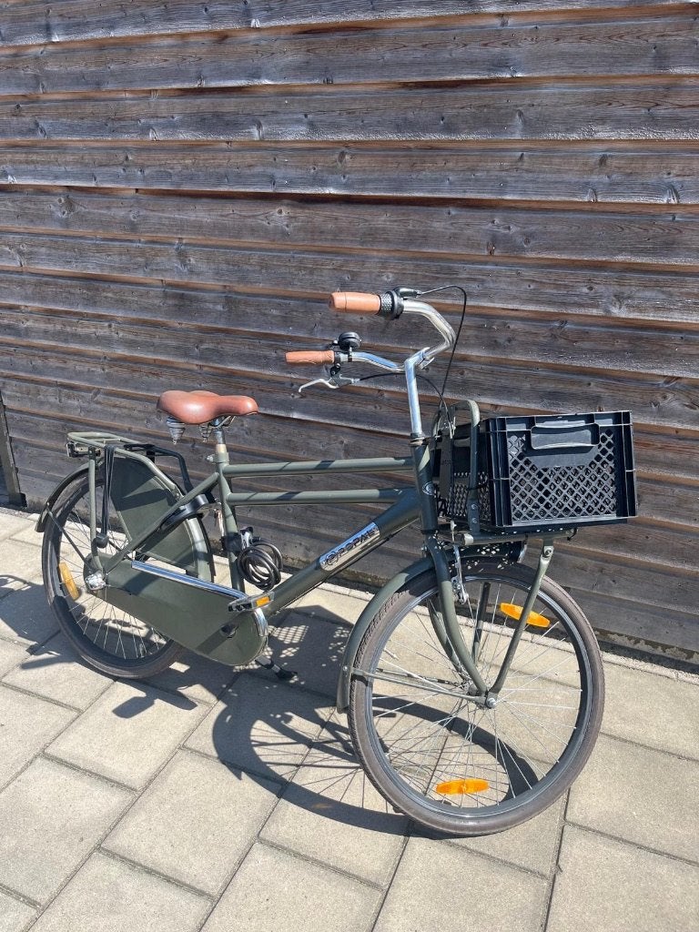 Popal groene fiets 24", Ophalen, Terugtraprem, Versnellingen, Popal