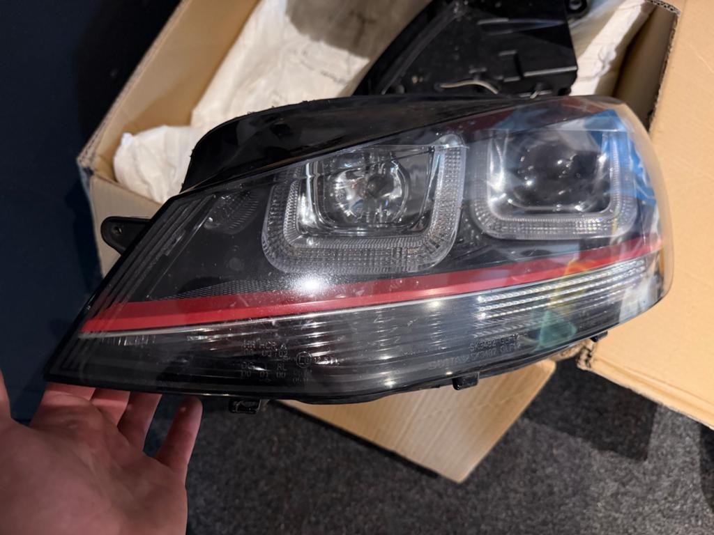 Koplampen Golf 7 GTI - LED DRL, Auto-onderdelen, Verlichting, Ophalen, Gebruikt, Volkswagen