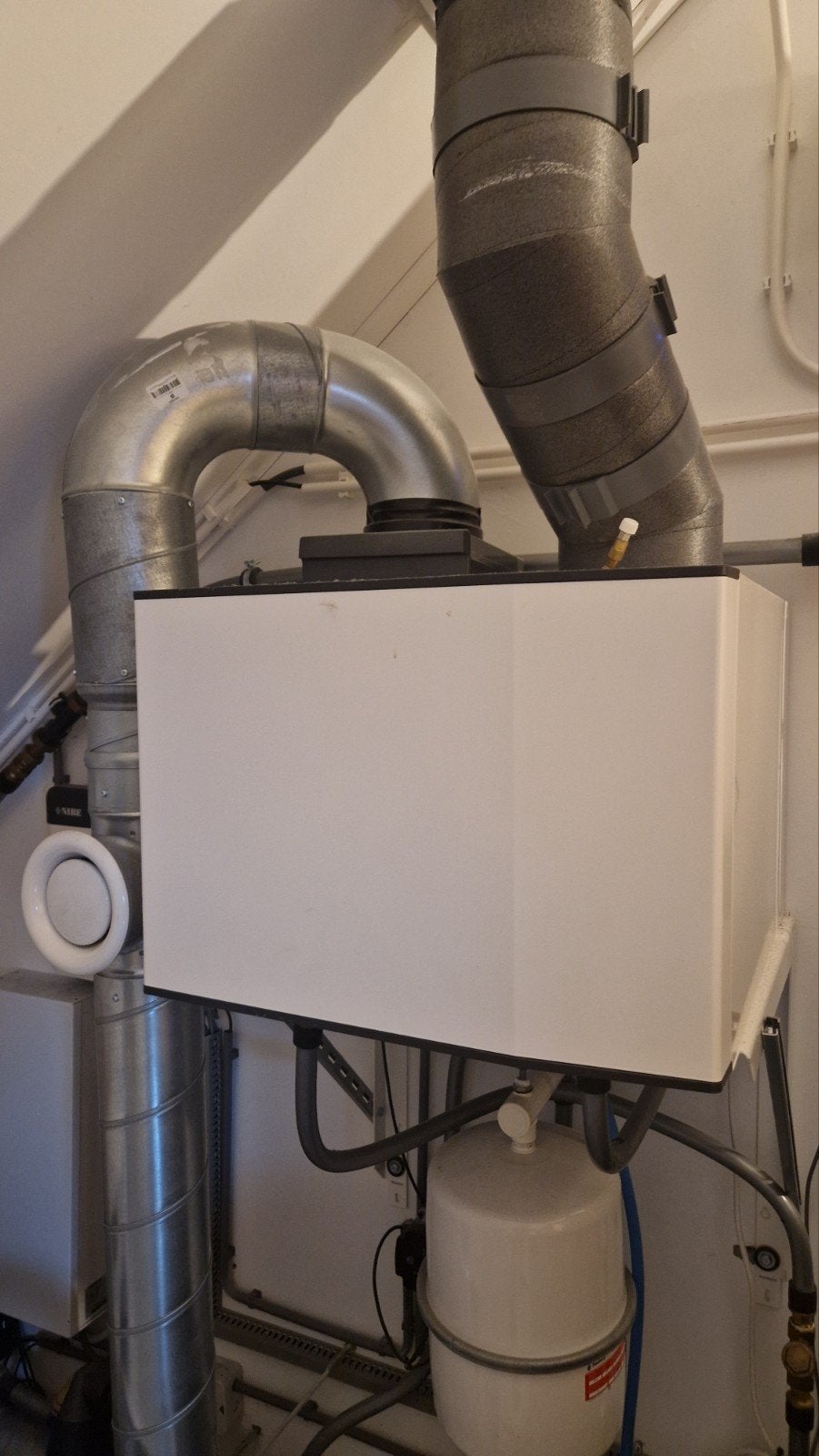 Nibe S135 ventilatielucht warmtepomp, Ophalen, Gebruikt