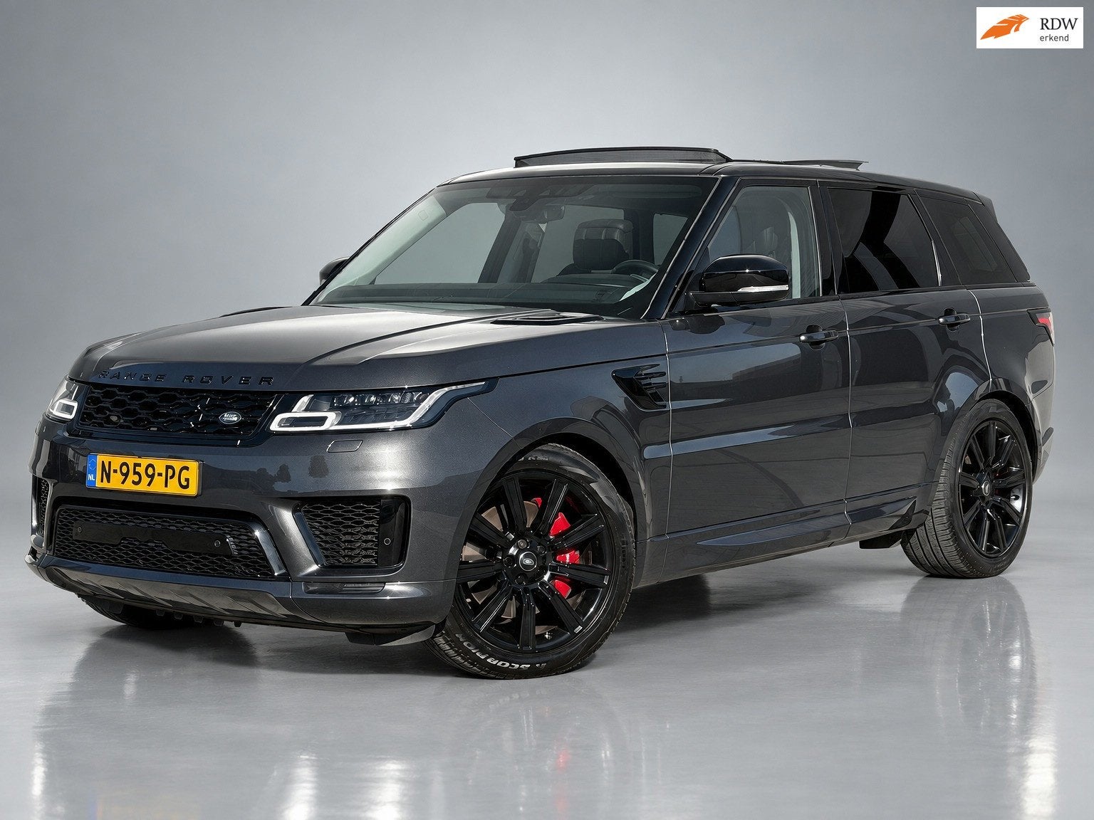 Land Rover Range Rover Sport P400e Autobiography Dynamic|BTW, Auto's, Automaat, Dealer onderhouden, Gebruikt, 4 cilinders