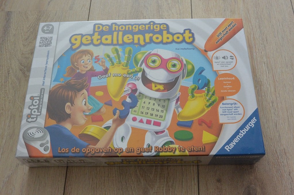 Nieuw van Tiptoi - De hongerige getallenrobot, Ophalen of Verzenden, Nieuw, Puzzelen, Met geluid