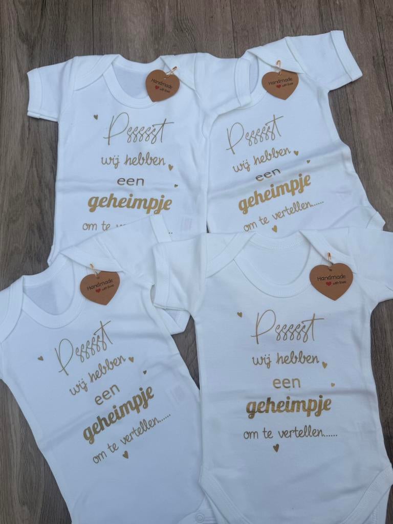 Bedrukte romper (1 stuk), Ophalen of Verzenden, Nieuw, Jongetje of Meisje