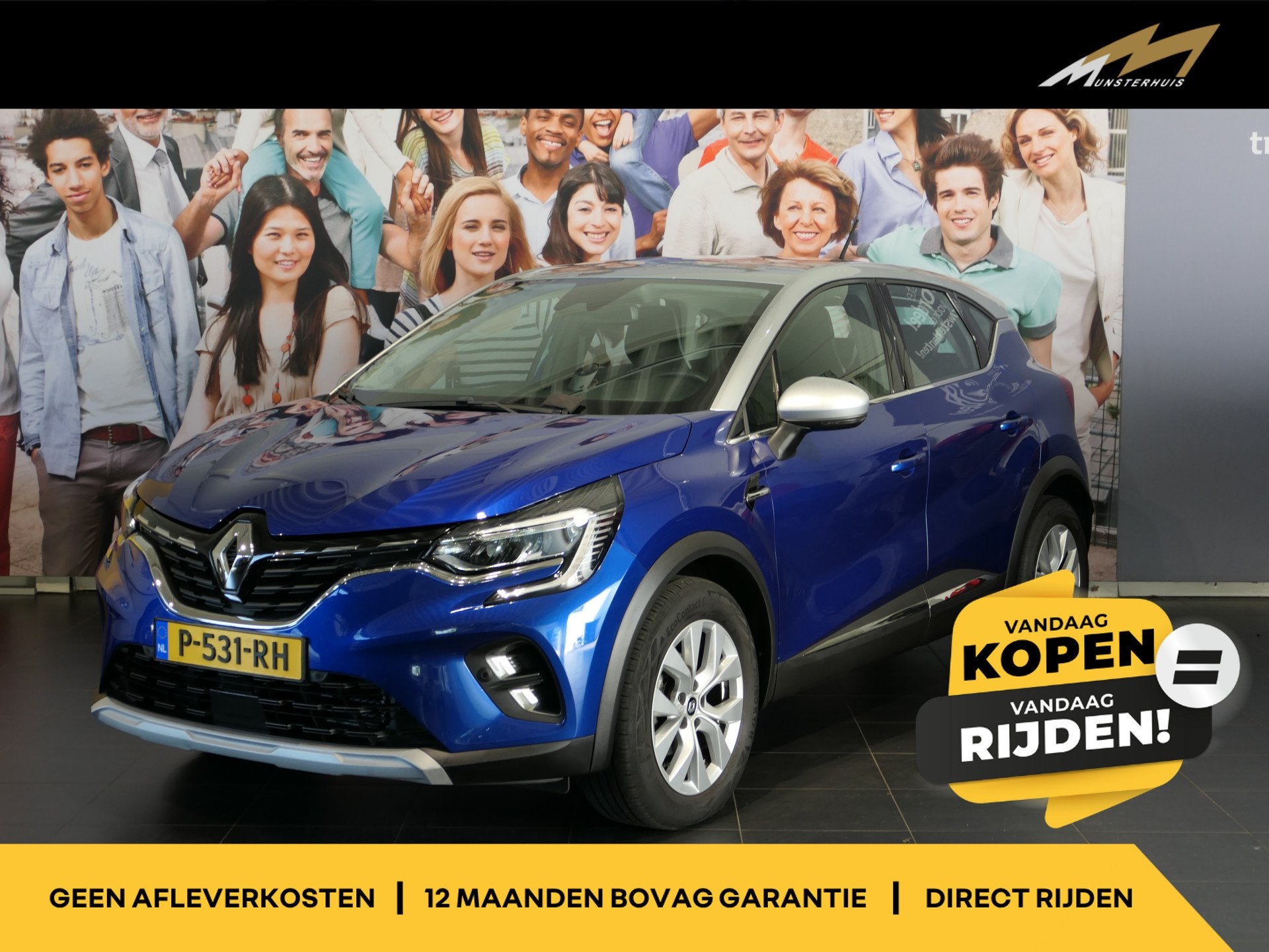 Renault Captur 1.3 TCe 140 Intens - Occasion Lease vanaf €