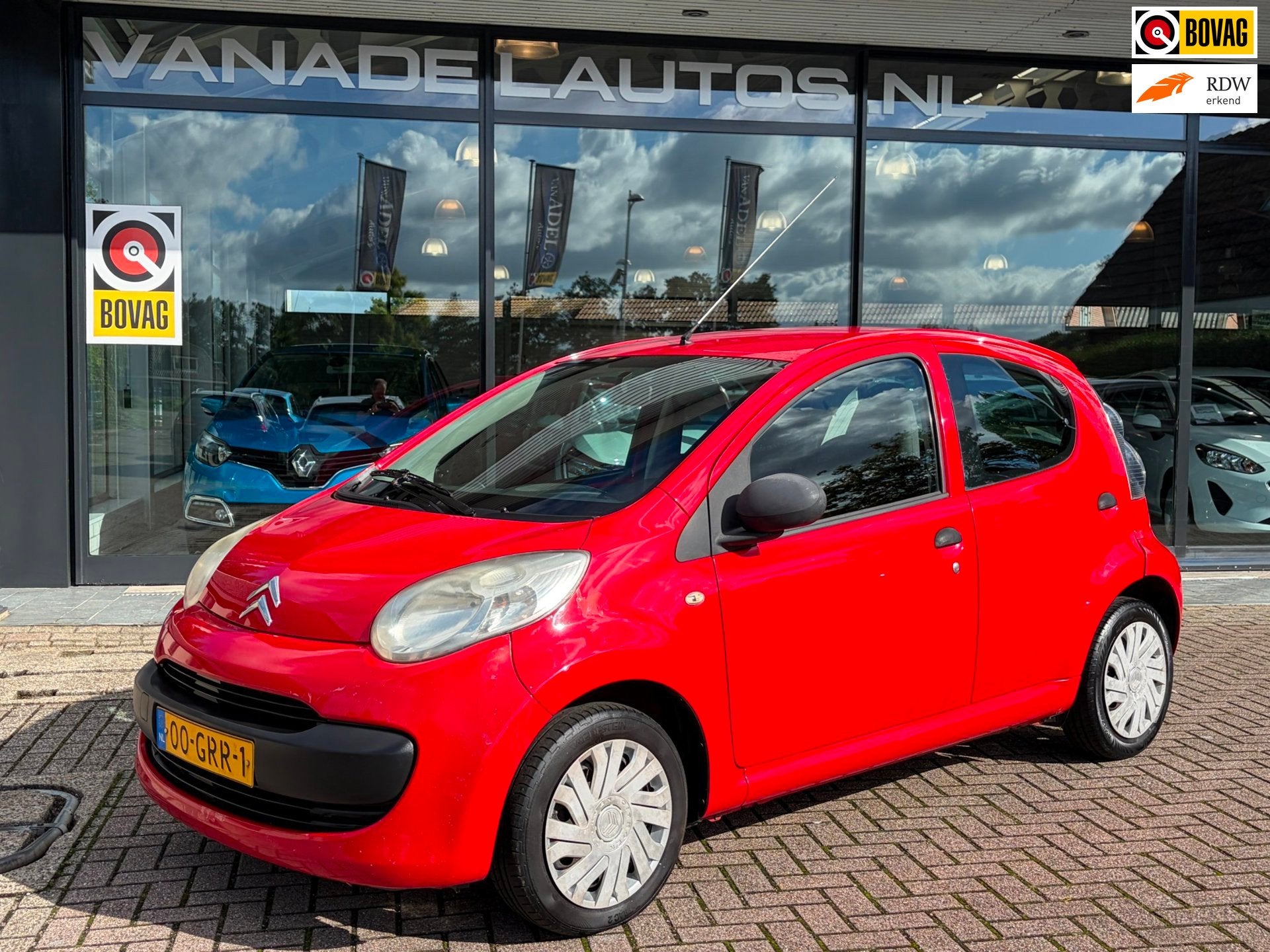 Citroen C1 1.0-12V Séduction 5Deurs Stuurbekr NL-Auto NAP N, Auto's, Voorwielaandrijving, Stof, Gebruikt, Zwart