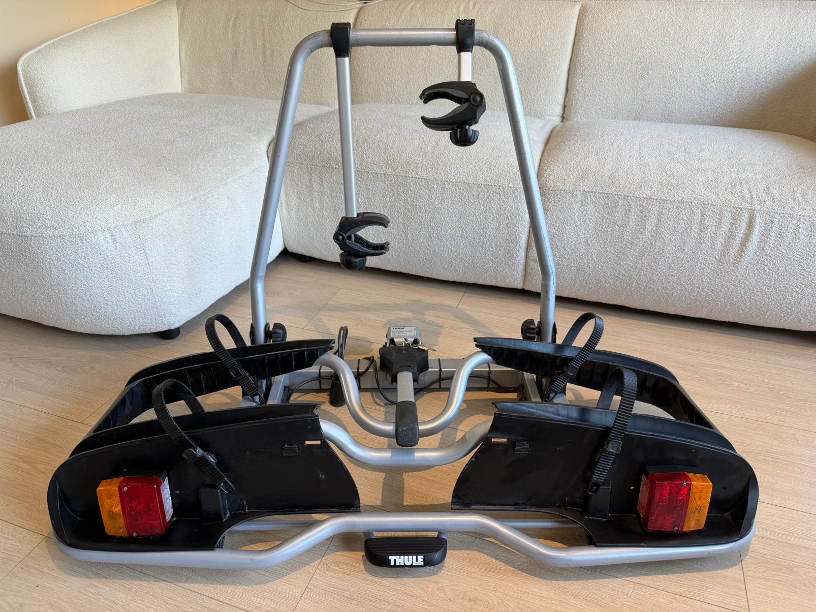 Thule EP 916 fietsendrager voor 2 ebike fietsen 60KG, Ophalen, Gebruikt, Brede banden, 2 fietsen
