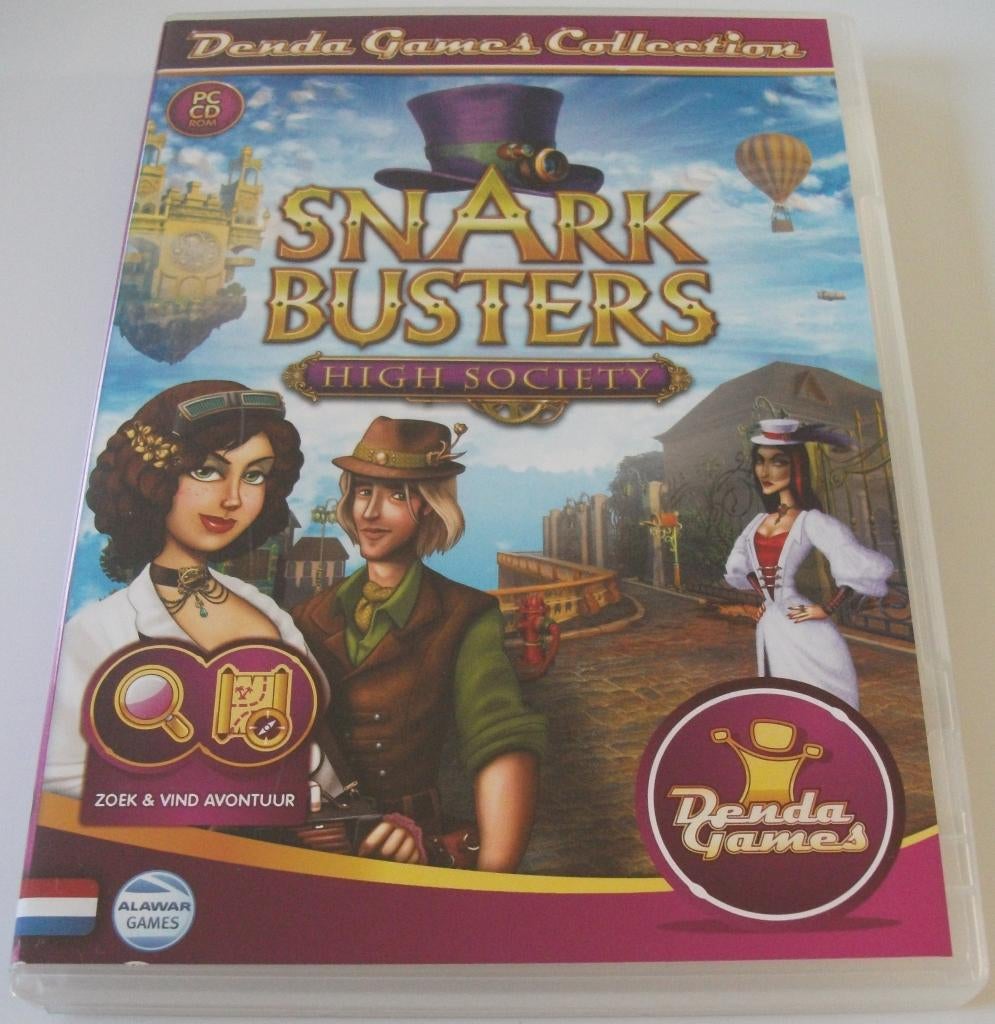 PC Game *** SNARK BUSTERS 3 *** High Society, Puzzel en Educatief, 1 speler, Ophalen of Verzenden, Zo goed als nieuw