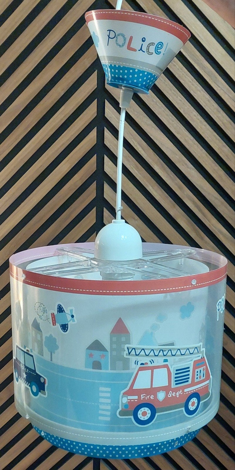 Hanglamp en wandlamp kinderkamer, Ophalen, Overige merken, Overige kleuren, Zo goed als nieuw
