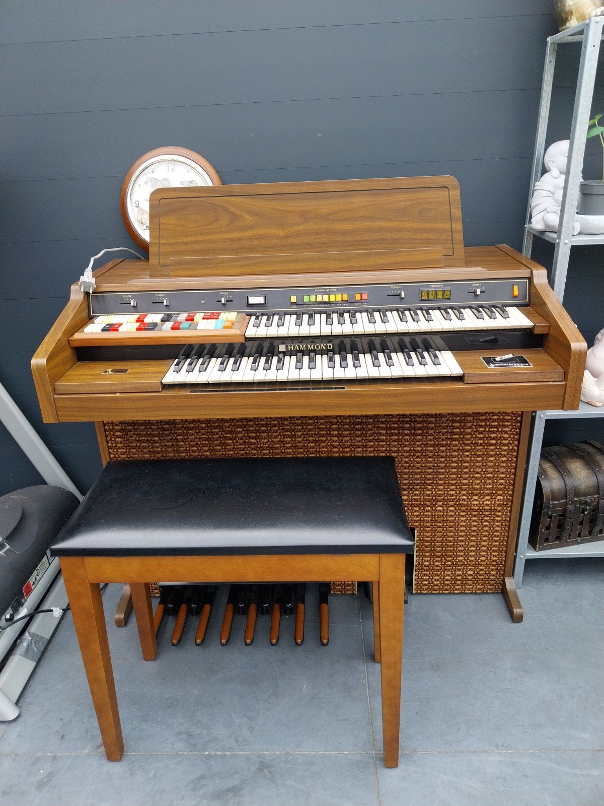 hammond orgel, Ophalen, Gebruikt, 2 klavieren, Hammondorgel