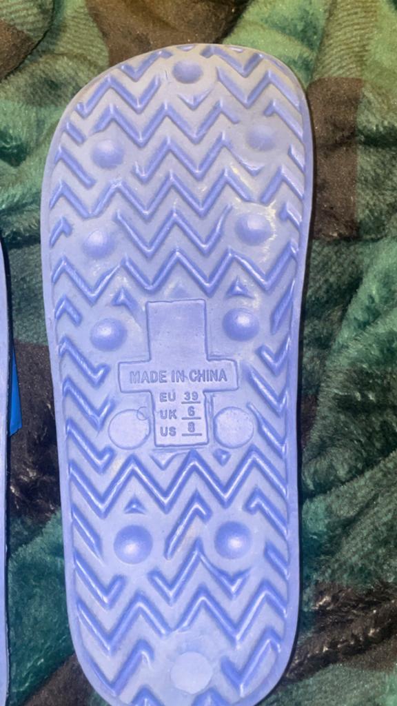 Lidl slippers - Maat 39 - Blauw, Ophalen of Verzenden, Zo goed als nieuw