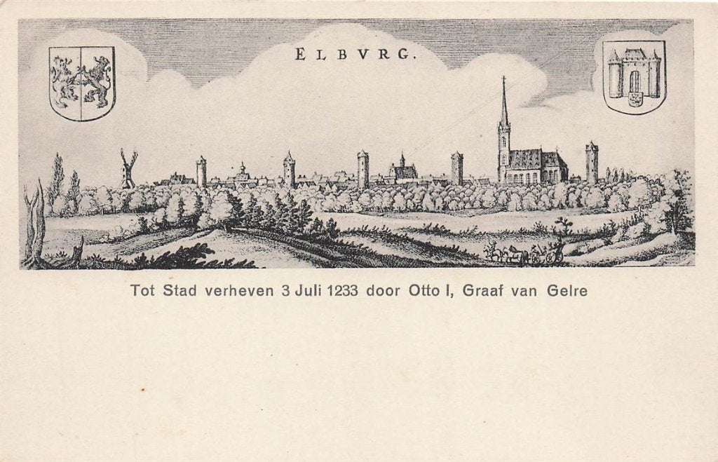 702-243-019 Elburg, Verzenden, Voor 1920, Gelderland