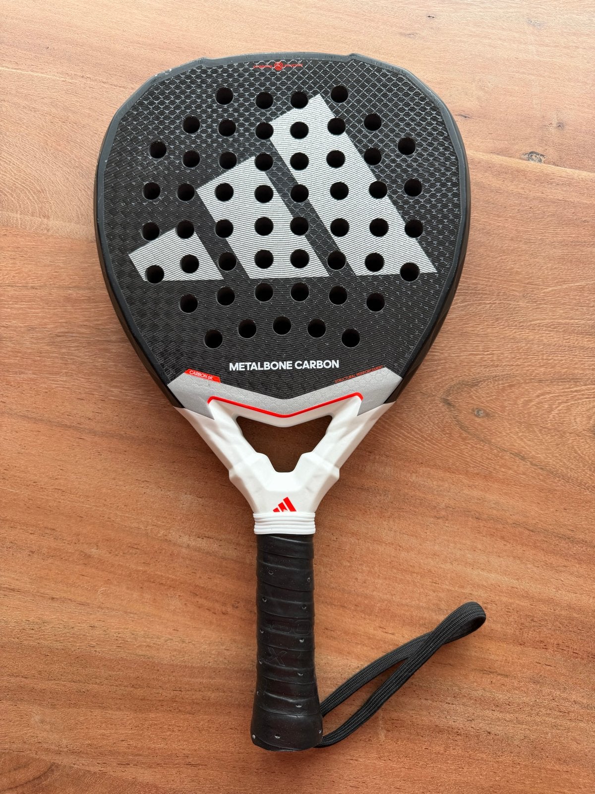 Adidas Metalbone Carbon Padelracket - Gebruikt, Sport en Fitness, Ophalen of Verzenden, Gebruikt, Padelracket