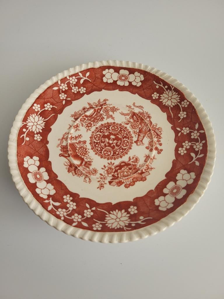 Oud bord sierbord wandbord Madrid Copeland spode England, Ophalen of Verzenden