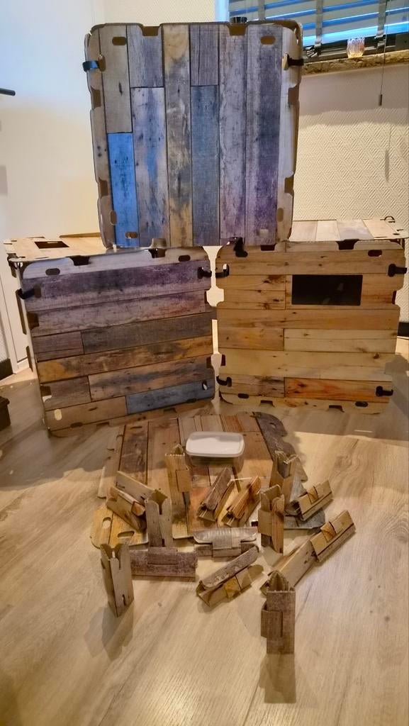 Fantasy Forts Groot Bouwpakket - Kartonnen Speelfort, Ophalen of Verzenden, Gebruikt, Overige merken